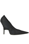 BALENCIAGA DRAPED JERSEY PUMPS