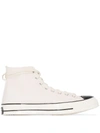 CONVERSE X FEAR OF GOD CHUCK 70 HI "NATURAL" SNEAKERS