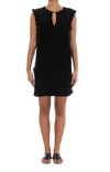 DONDUP DONDUP RUFFLED MINI DRESS