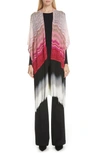 MISSONI EXTRA LONG FRINGE CAPE,BP41VMD68980001