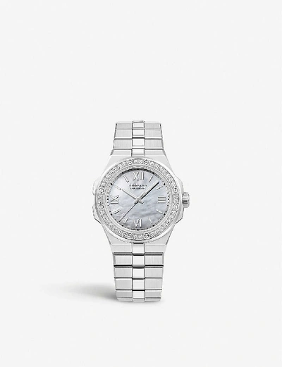 Chopard Alpine Eagle Diamond And Steel Small Watch White