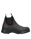 Prada Boots In Dark Brown