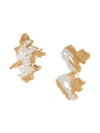 Loveness Lee Darya Drop Earrings In Gold