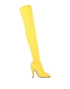 Moschino Boots In Yellow