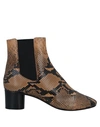 Isabel Marant Danae Snake-effect Leather Ankle Boot