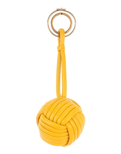 Balenciaga Key Ring In Yellow
