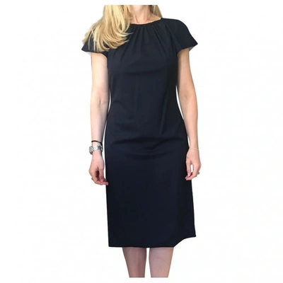 Pre-owned Giorgio Armani Black Wool Dress