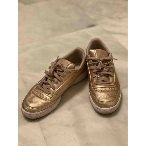 reebok gold trainers
