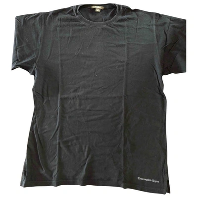 Pre-owned Ermenegildo Zegna Black Cotton T-shirts