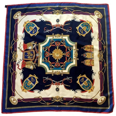 Pre-owned Pierre Balmain Multicolour Silk Silk Handkerchief