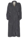 Barefoot Dreams The Cozychic Adult Robe In Slate Blue