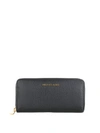 MICHAEL KORS BEDFORD LEATHER ZIPPED WALLET