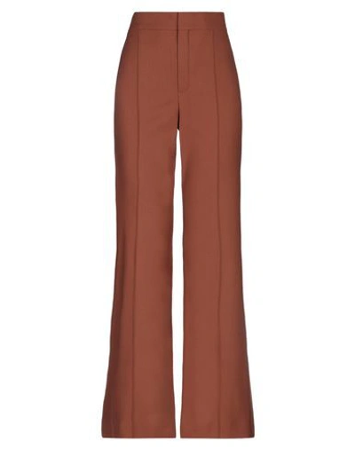 Chloé Casual Pants In Tan