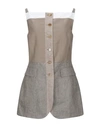 Burberry Suit Jackets In Beige