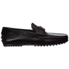 TOD'S MEN'S LEATHER LOAFERS MOCCASINS  GOMMINI,XXM0LR0CT51D90B999 45.5