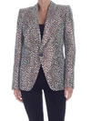 DSQUARED2 ANIMAL PRINT JACKET IN BROWN