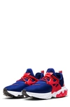 Nike React Presto "usa" Sneakers In Obsidian/ Red/ White