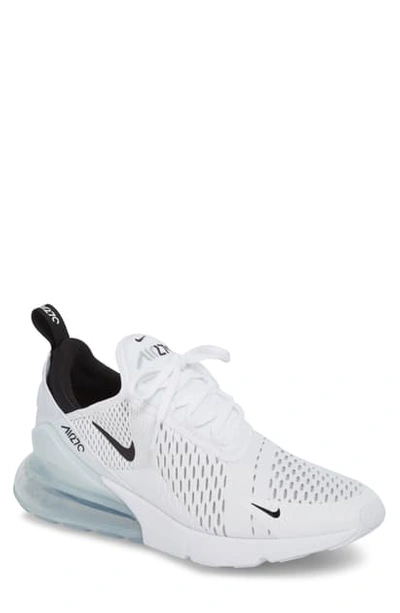 Nike Air Max 270 Sneaker In White/ Red/ Obsidian