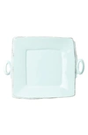 VIETRI LASTRA SQUARE PLATTER,LAS-2628W