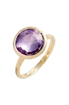 Marco Bicego 18k Yellow Gold Jaipur Ring With Amethyst In Yellow Gold/ Amethyst