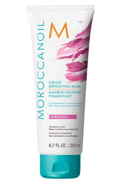 Moroccanoilr Moroccanoil Color Depositing Mask Temporary Color Deep Conditioning Treatment In Hibiscus