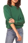 Reformation Rio Sweatshirt In Pine