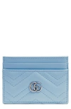 GUCCI GG QUILTED LEATHER CARD CASE,443127DTD1P