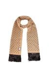 GUCCI GUCCI GG HERITAGE SCARF