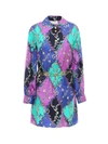 GUCCI GUCCI ALL OVER LOGO PRINT SHIRT DRESS