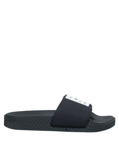 Adidas Originals By Alexander Wang Sandals In Black