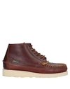 SEBAGO SEBAGO MAN ANKLE BOOTS COCOA SIZE 11.5 SOFT LEATHER,11896536FH 6