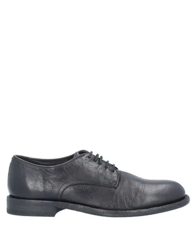 Pantanetti Laced Shoes In Black