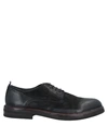 Moma Lace-up Shoes In Black