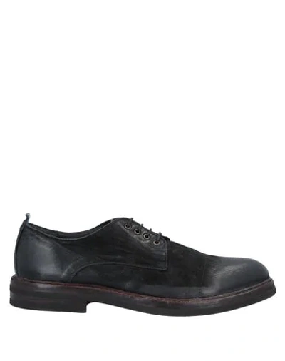 Moma Lace-up Shoes In Black