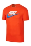 Nike Swoosh Logo T-shirt In 893 Teamor/gamerl