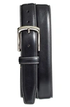 TORINO TORINO BURNISHED LEATHER BELT,61550