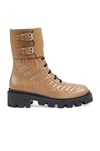 GUCCI Frances Leather Boots,GUCC-WZ102