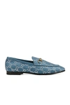 Gucci New Jordaan Metallic Gg Loafer