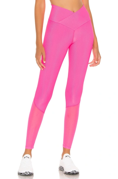 Beach Riot Katrina Rib Legging In Fruit Punch