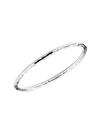 Ippolita Classico Hammered Silver Bangle Bracelet