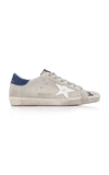 GOLDEN GOOSE WOMEN'S SUPERSTAR DISTRESSED SNAKE LEATHER SNEAKERS,803005