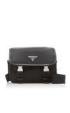 PRADA Nylon and Saffiano Leather Crossbody Bag,817899