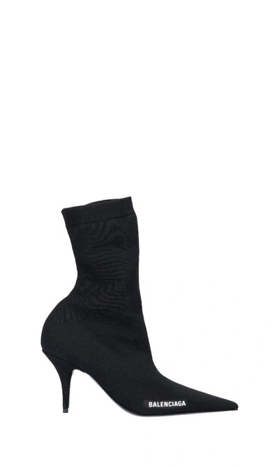 Balenciaga Knife Sock Boots In Black