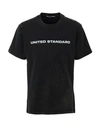 UNITED STANDARD UNITED STANDARD MAN T-SHIRT BLACK SIZE M COTTON,12475417FD 7