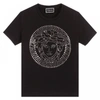 VERSACE STUDDED  MEDUSA T-SHIRT