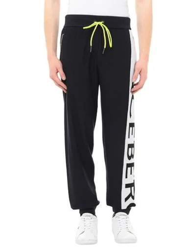 Iceberg Casual Pants In Dark Blue