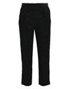 Co Elastic Drawstring Pants In Black