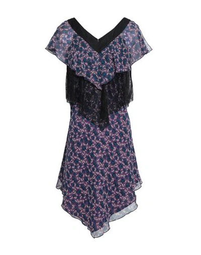 Anna Sui Knee-length Dresses In Purple