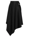 Sid Neigum Midi Skirts In Black
