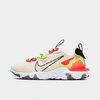 Nike Nsw React Vision Sneaker In Pale Ivory/volt/laser Crimson/black